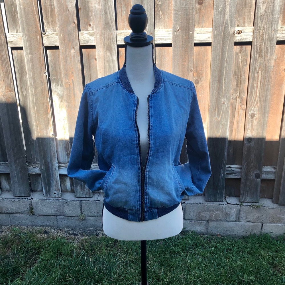 Zip up Jean jacket